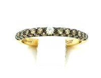 Anello Adolfo Courrier Donna CIOCCOLATO in Oro rosa Diamante P2CI002 - P2CI002